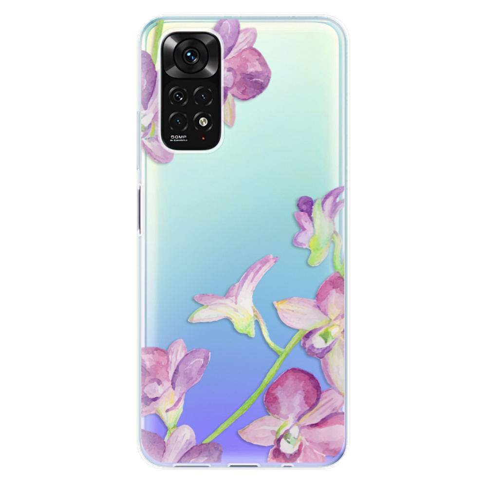 Odolné silikónové puzdro iSaprio - Purple Orchid - Xiaomi Redmi Note 11 / Note 11S