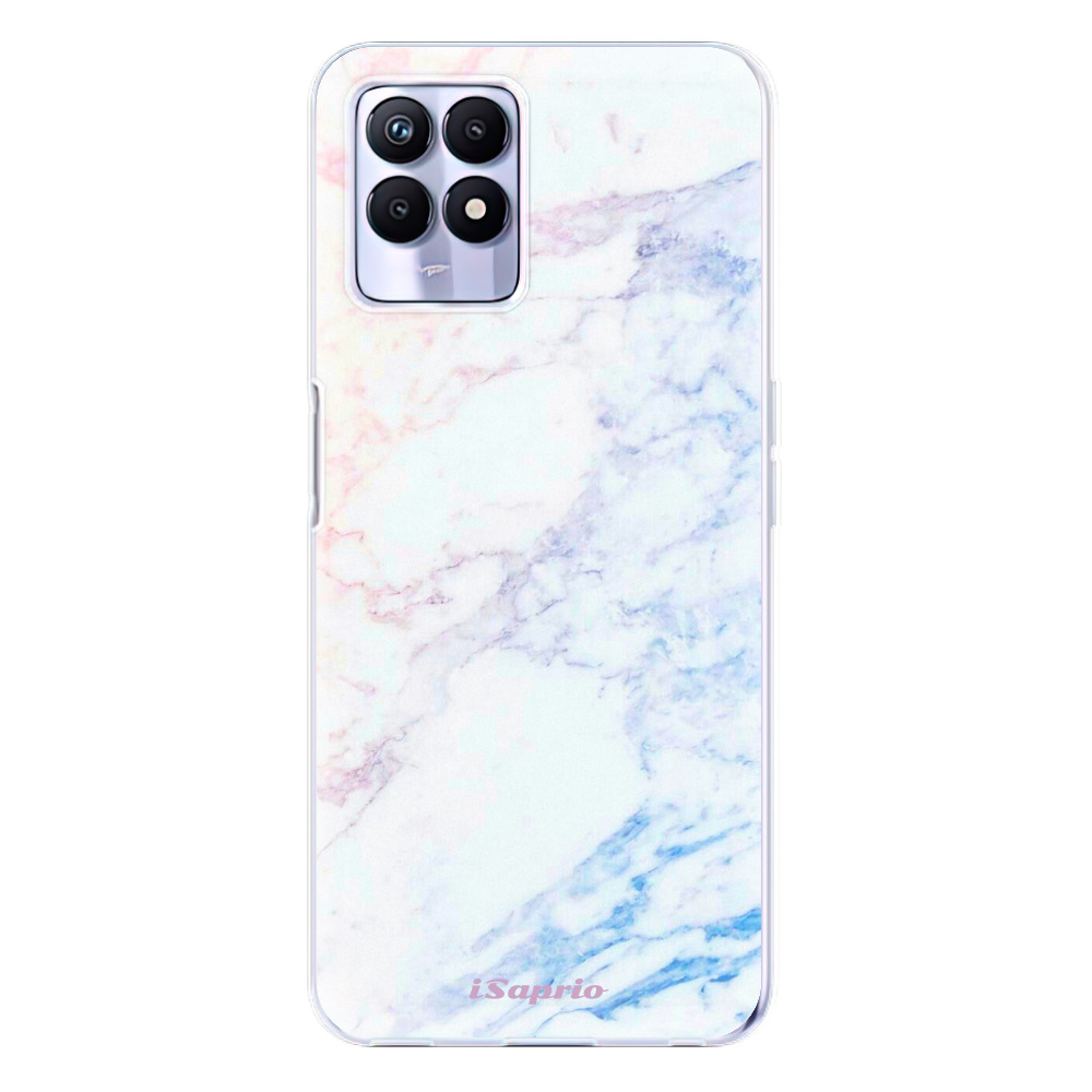 Odolné silikónové puzdro iSaprio - Raibow Marble 10 - Realme 8i