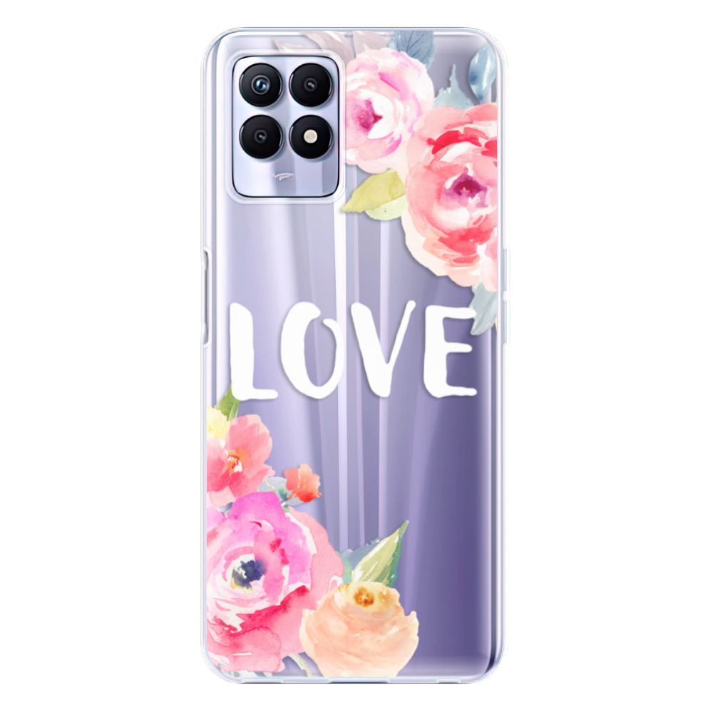 Odolné silikónové puzdro iSaprio - Love - Realme 8i