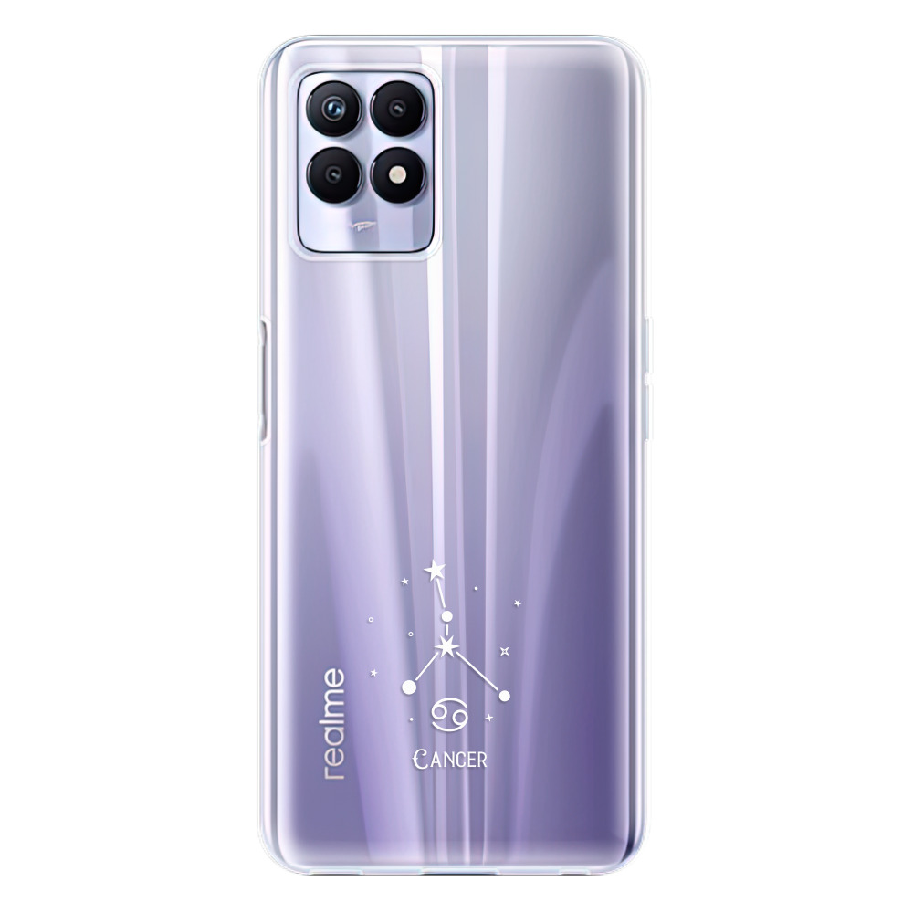 Odolné silikónové puzdro iSaprio - čiré - Rak - Realme 8i