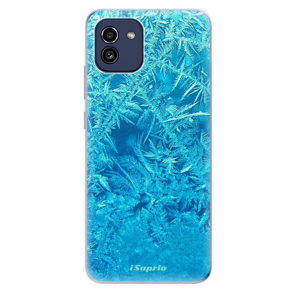 Odolné silikónové puzdro iSaprio - Ice 01 - Samsung Galaxy A03