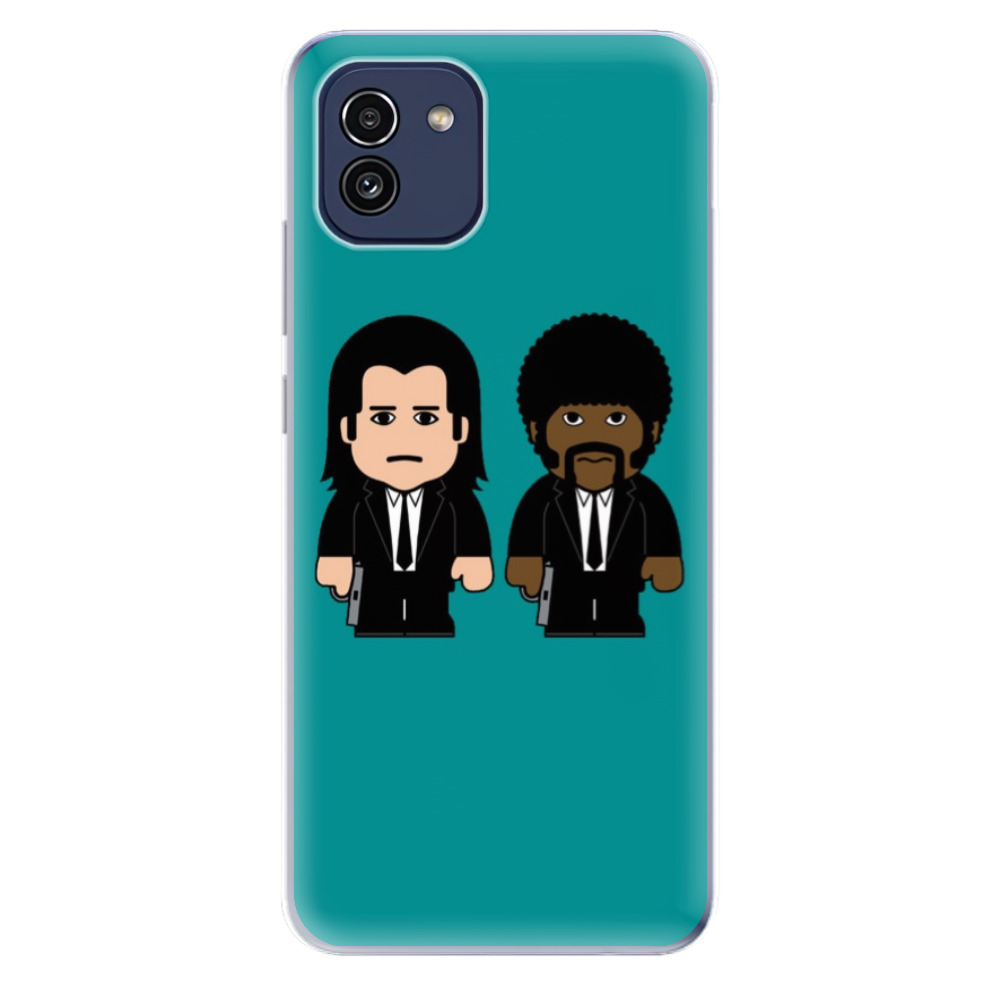 Odolné silikónové puzdro iSaprio - Pulp Fiction - Samsung Galaxy A03