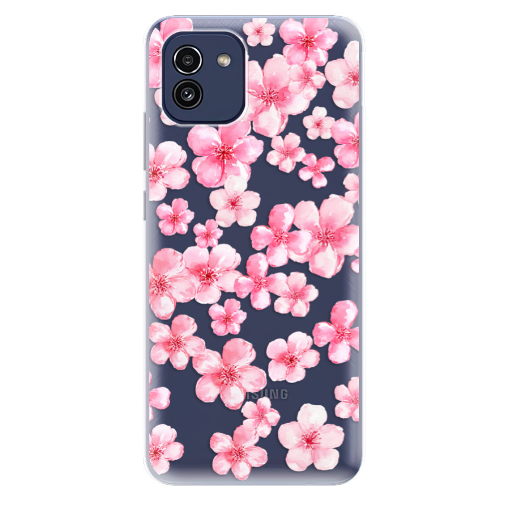 Odolné silikónové puzdro iSaprio - Flower Pattern 05 - Samsung Galaxy A03