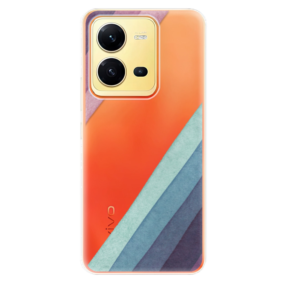 Odolné silikónové puzdro iSaprio - Glitter Stripes 01 - Vivo X80 Lite 5G