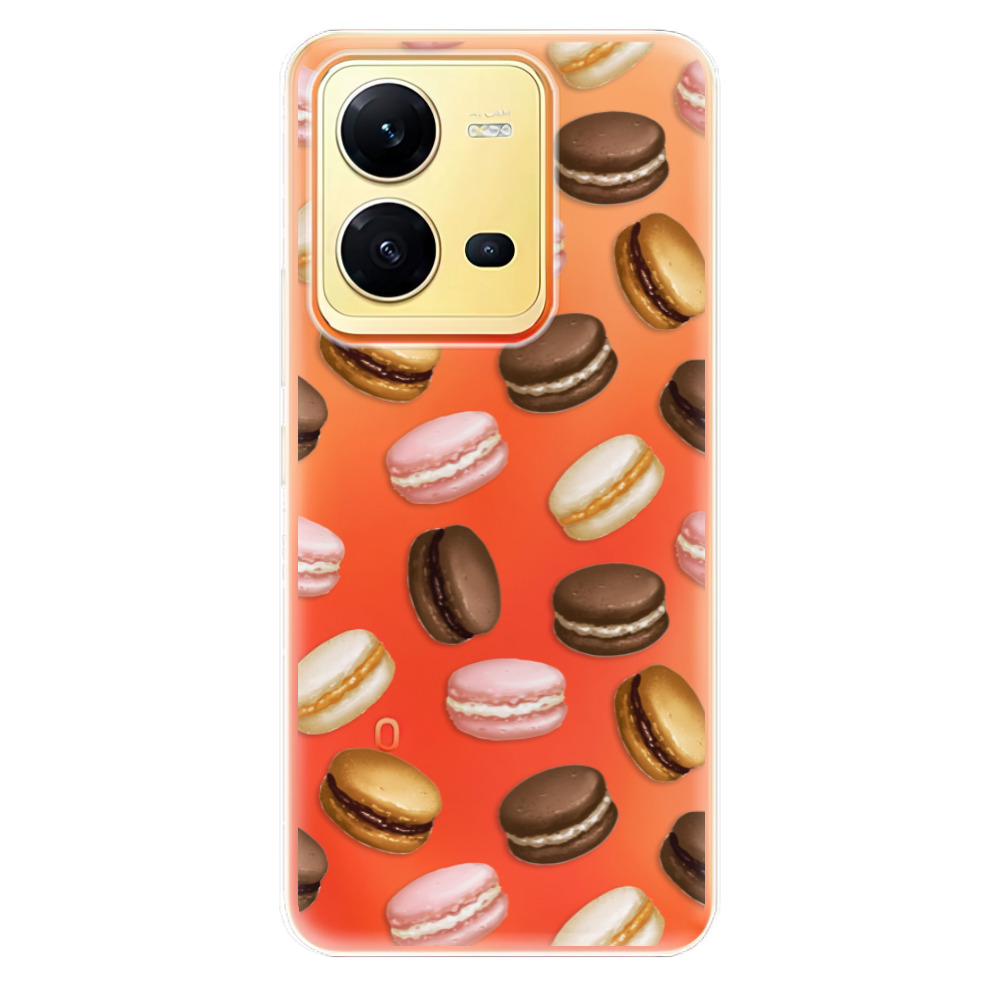 Odolné silikónové puzdro iSaprio - Macaron Pattern - Vivo X80 Lite 5G