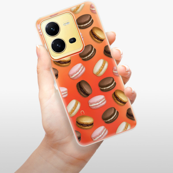 Odolné silikónové puzdro iSaprio - Macaron Pattern - Vivo X80 Lite 5G