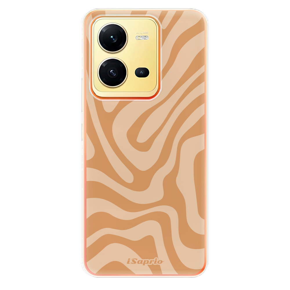 Odolné silikónové puzdro iSaprio - Zebra Orange - Vivo X80 Lite 5G