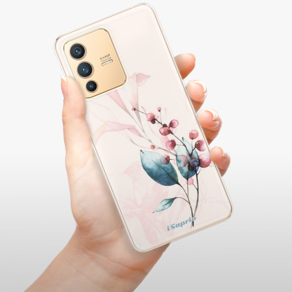 Odolné silikónové puzdro iSaprio - Flower Art 02 - Vivo V23 5G