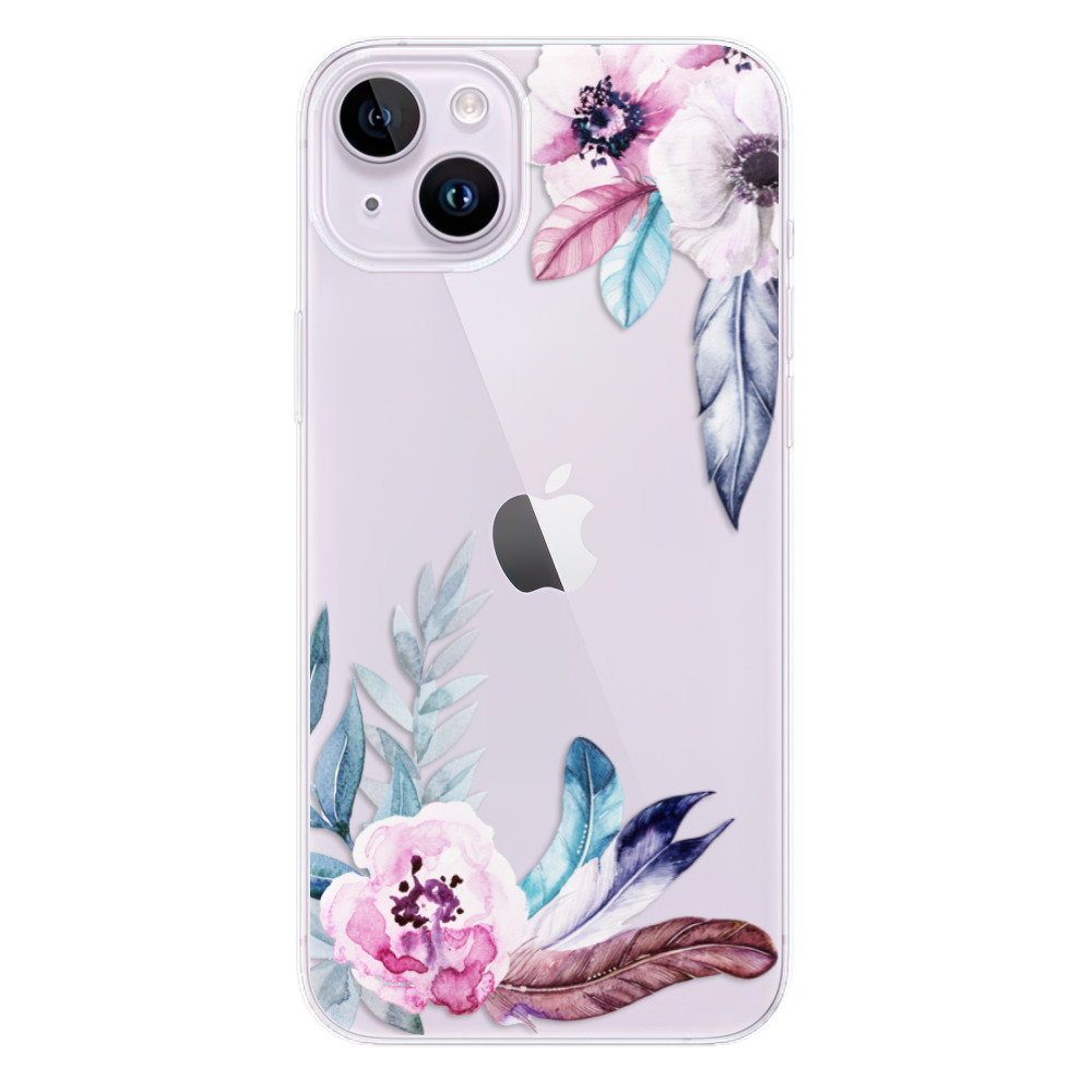 Odolné silikónové puzdro iSaprio - Flower Pattern 04 - iPhone 14 Plus