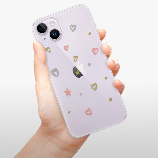 Odolné silikónové puzdro iSaprio - Lovely Pattern - iPhone 14 Plus