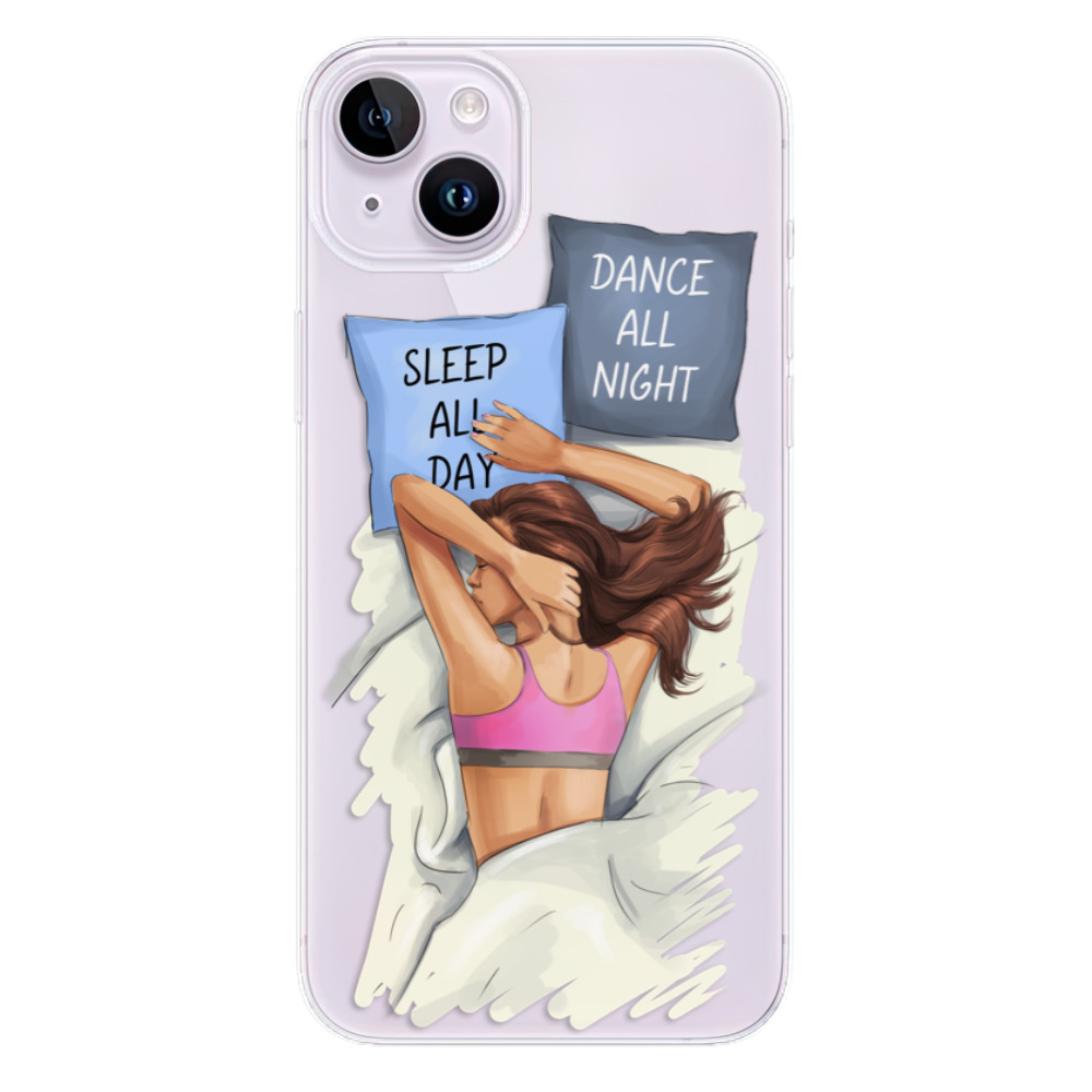 Odolné silikónové puzdro iSaprio - Dance and Sleep - iPhone 14 Plus