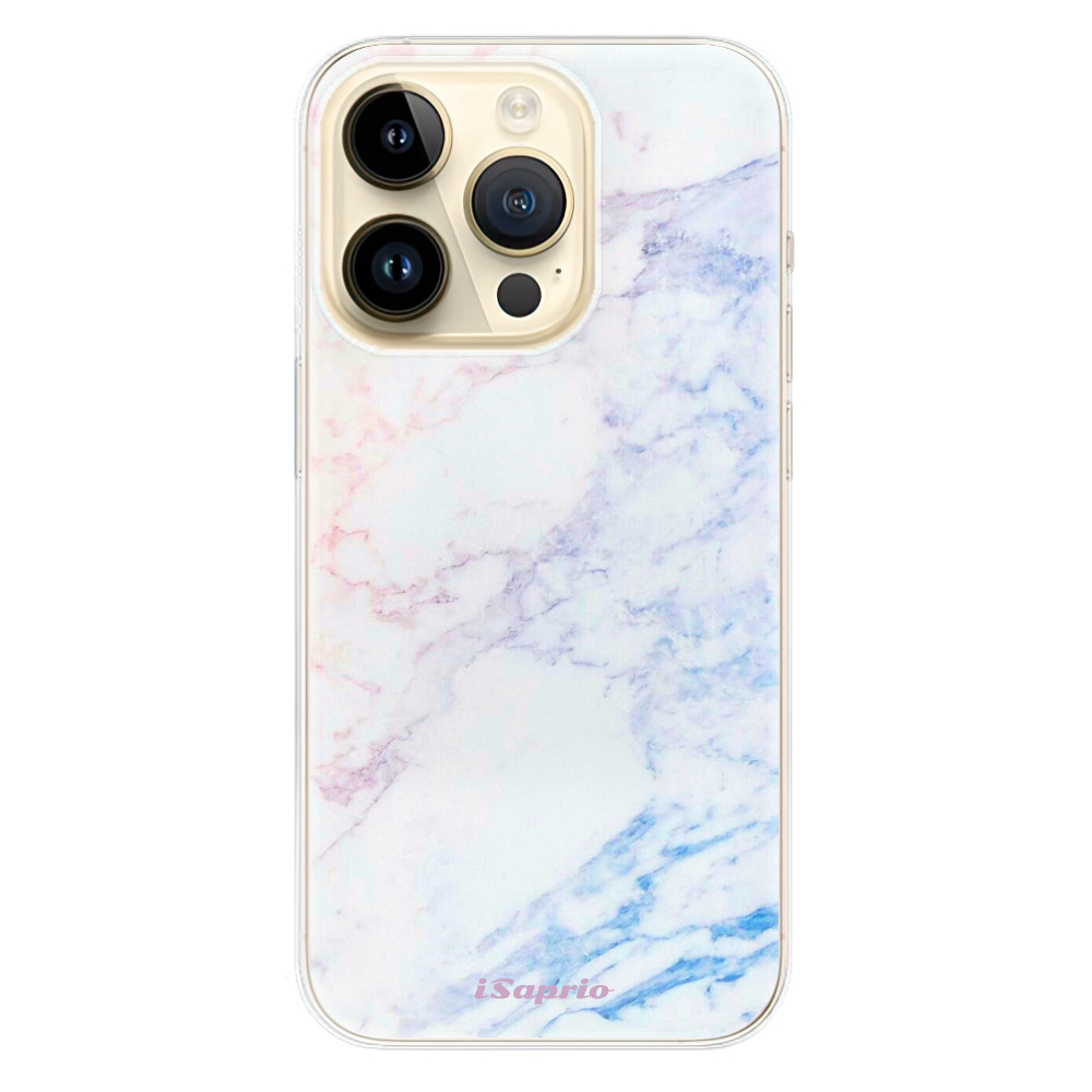 Odolné silikónové puzdro iSaprio - Raibow Marble 10 - iPhone 14 Pro