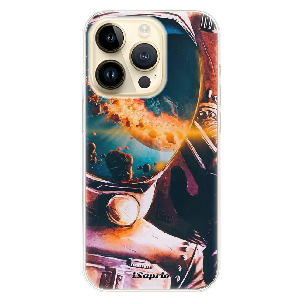 Odolné silikónové puzdro iSaprio - Astronaut 01 - iPhone 14 Pro