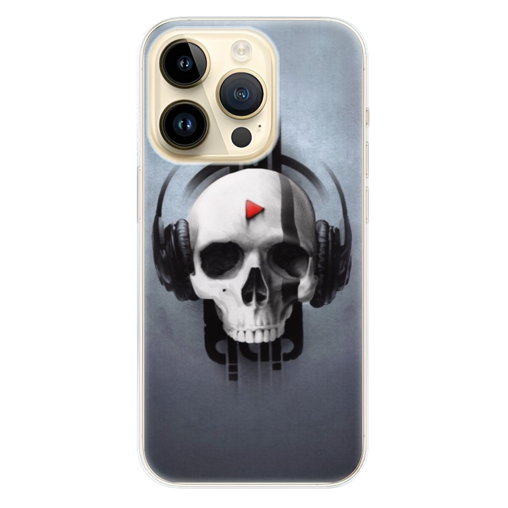 Odolné silikónové puzdro iSaprio - Skeleton M - iPhone 14 Pro