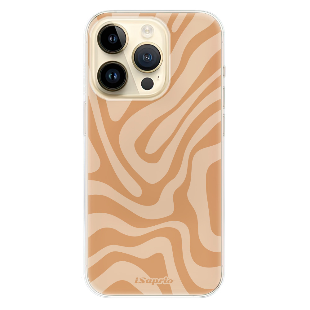 Odolné silikónové puzdro iSaprio - Zebra Orange - iPhone 14 Pro