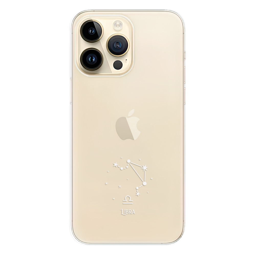 Odolné silikónové puzdro iSaprio - čiré - Váhy - iPhone 14 Pro Max
