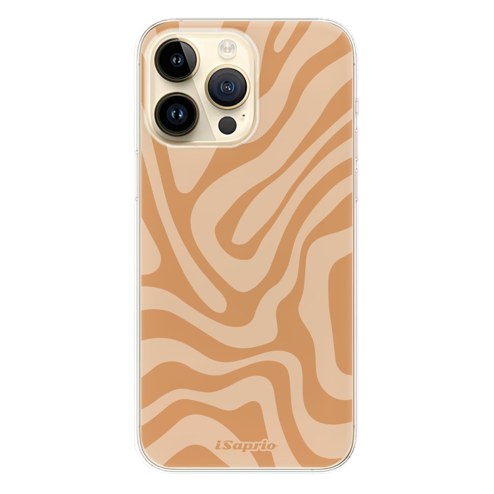 Odolné silikónové puzdro iSaprio - Zebra Orange - iPhone 14 Pro Max
