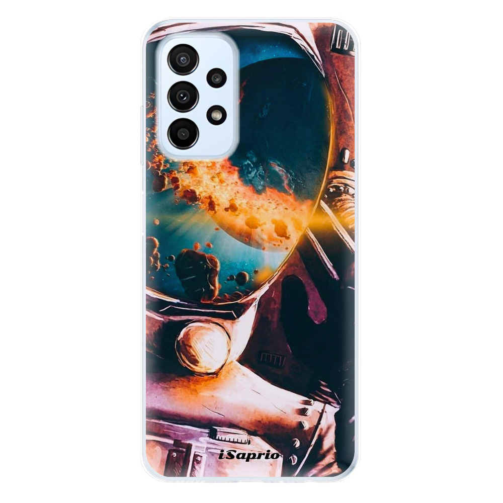 Odolné silikónové puzdro iSaprio - Astronaut 01 - Samsung Galaxy A23 / A23 5G
