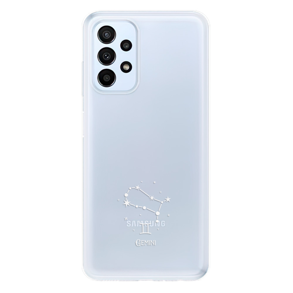 Odolné silikónové puzdro iSaprio - čiré - Blíženci - Samsung Galaxy A23 / A23 5G