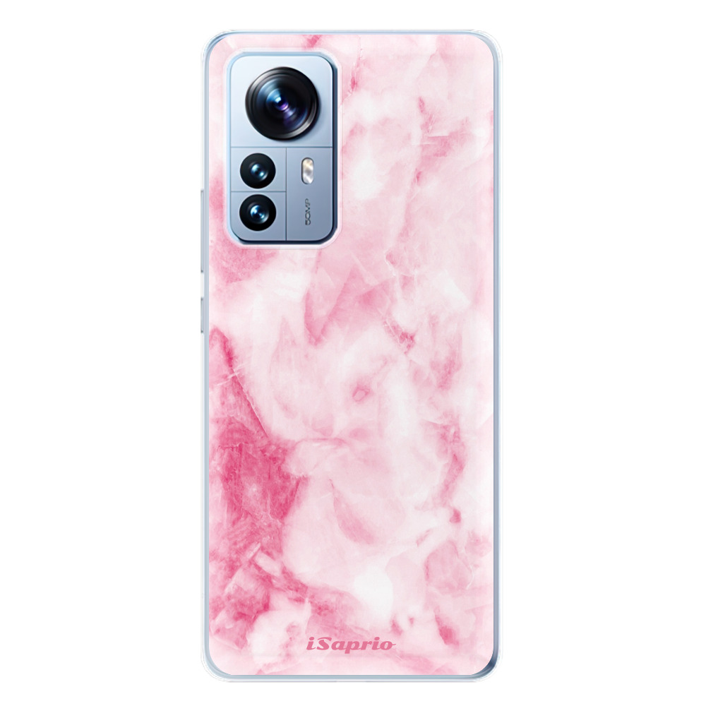 Odolné silikónové puzdro iSaprio - RoseMarble 16 - Xiaomi 12 Pro