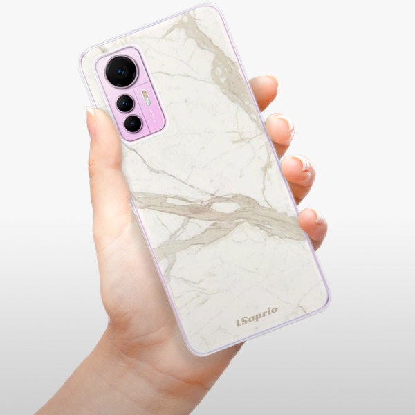 Odolné silikónové puzdro iSaprio - Marble 12 - Xiaomi 12 Lite