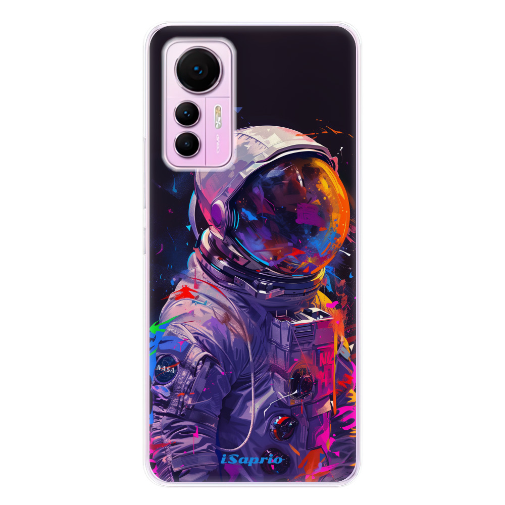 Odolné silikónové puzdro iSaprio - Neon Astronaut - Xiaomi 12 Lite