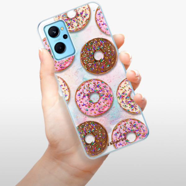Odolné silikónové puzdro iSaprio - Donuts 11 - Realme 9i