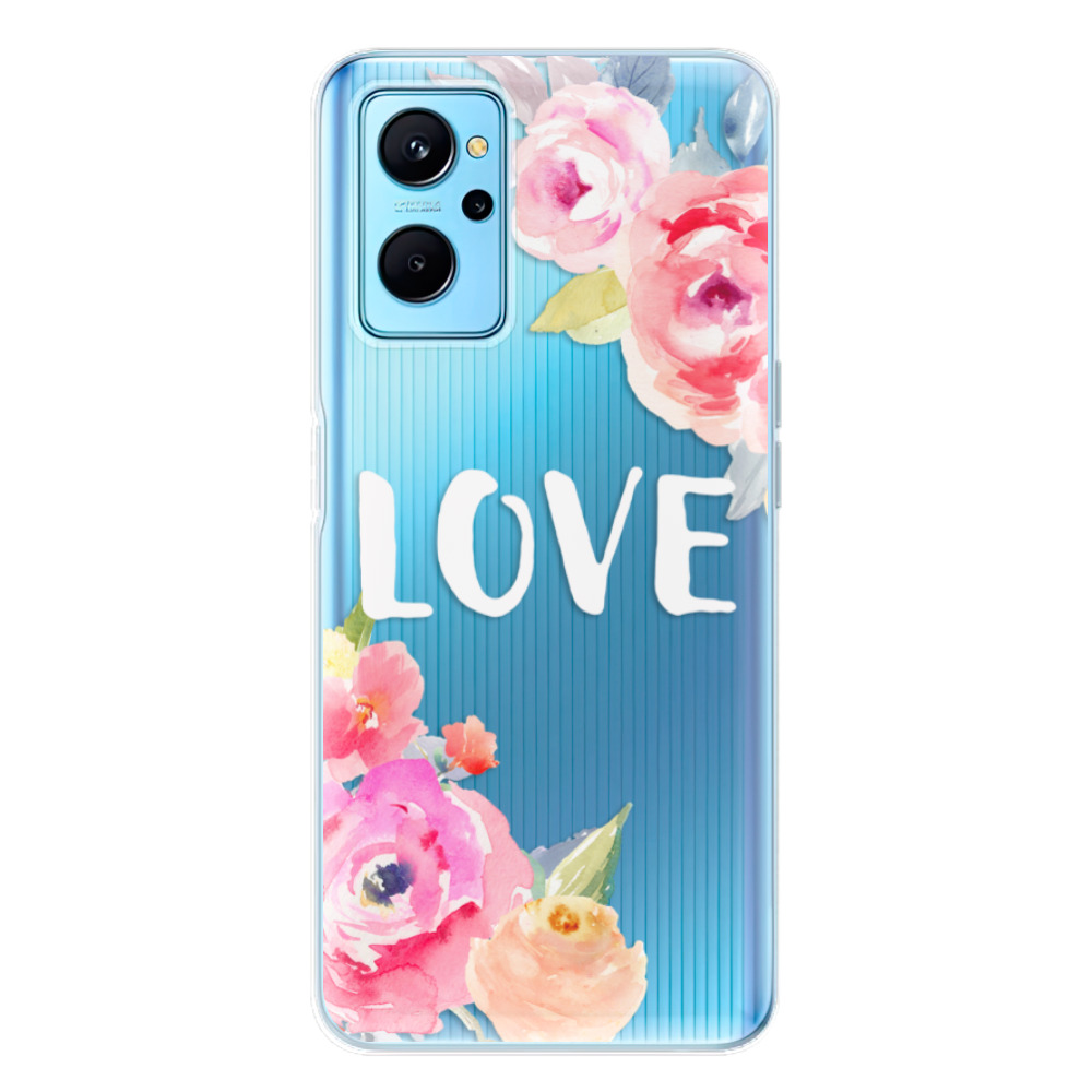 Odolné silikónové puzdro iSaprio - Love - Realme 9i