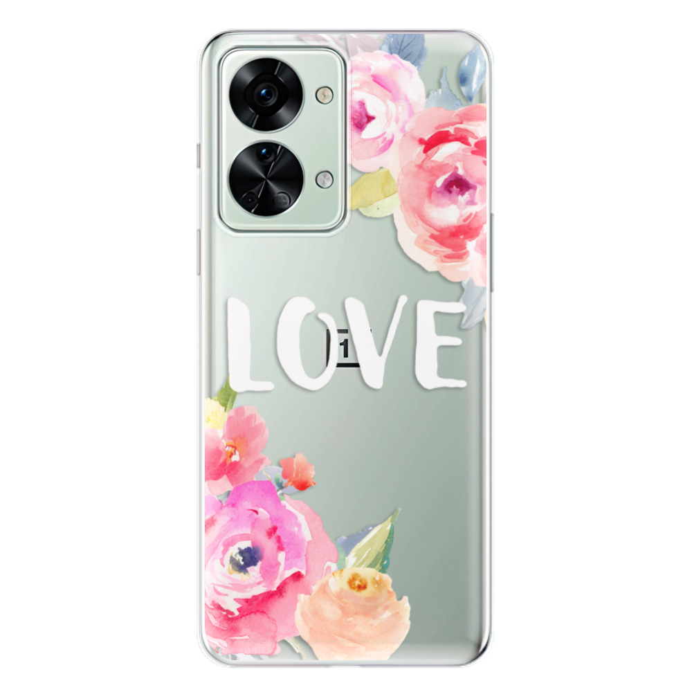 Odolné silikónové puzdro iSaprio - Love - OnePlus Nord 2T 5G