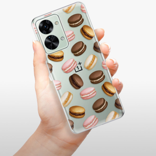 Odolné silikónové puzdro iSaprio - Macaron Pattern - OnePlus Nord 2T 5G