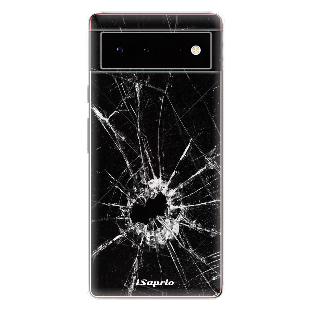 Odolné silikónové puzdro iSaprio - Broken Glass 10 - Google Pixel 6 5G