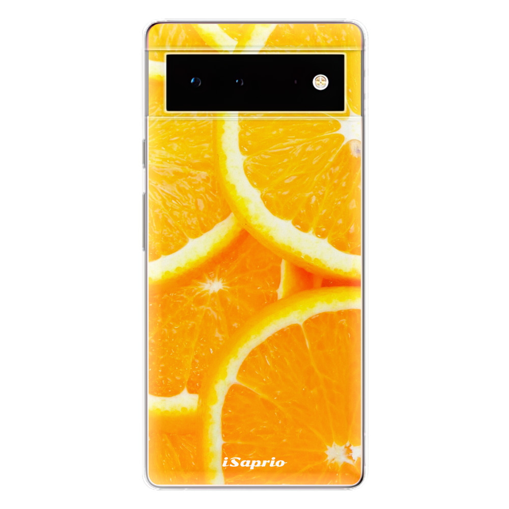 Odolné silikónové puzdro iSaprio - Orange 10 - Google Pixel 6 5G