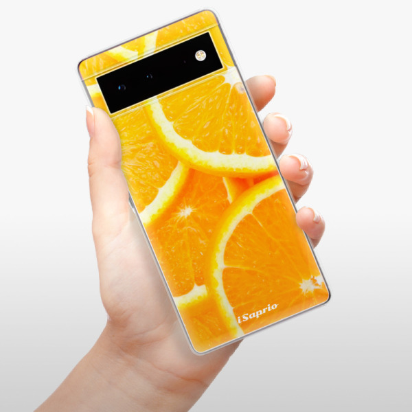 Odolné silikónové puzdro iSaprio - Orange 10 - Google Pixel 6 5G