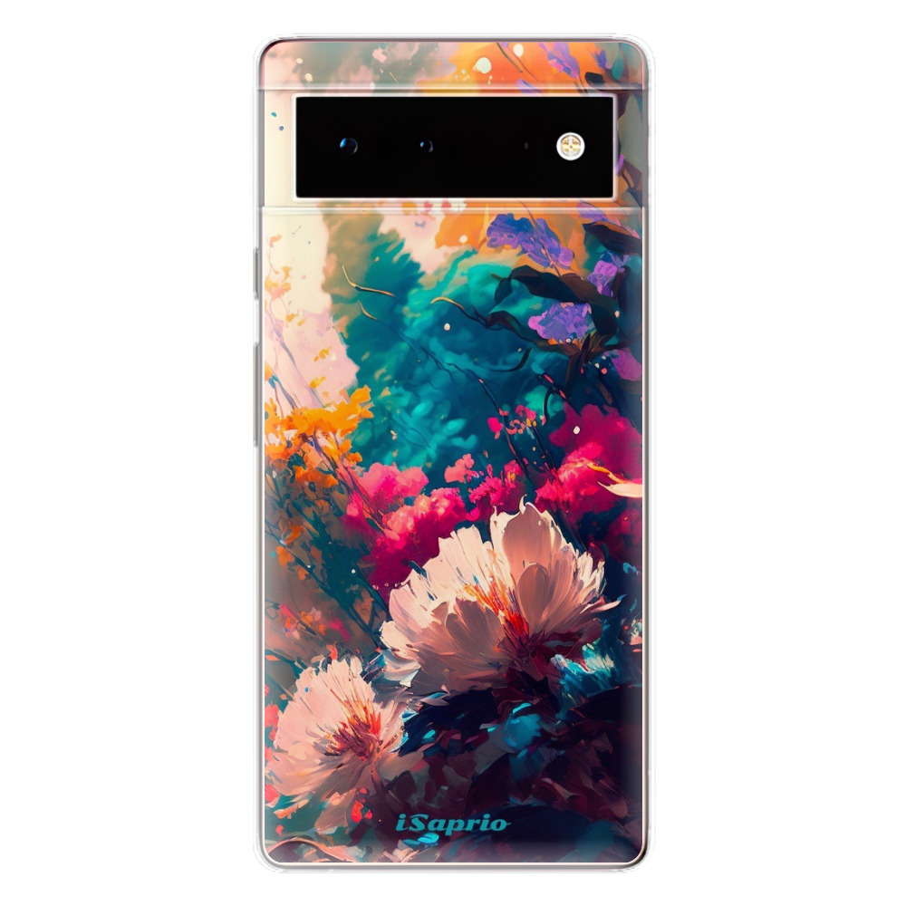 Odolné silikónové puzdro iSaprio - Flower Design - Google Pixel 6 5G