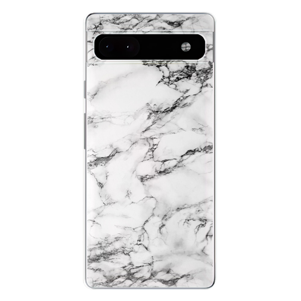 Odolné silikónové puzdro iSaprio - White Marble 01 - Google Pixel 6a 5G