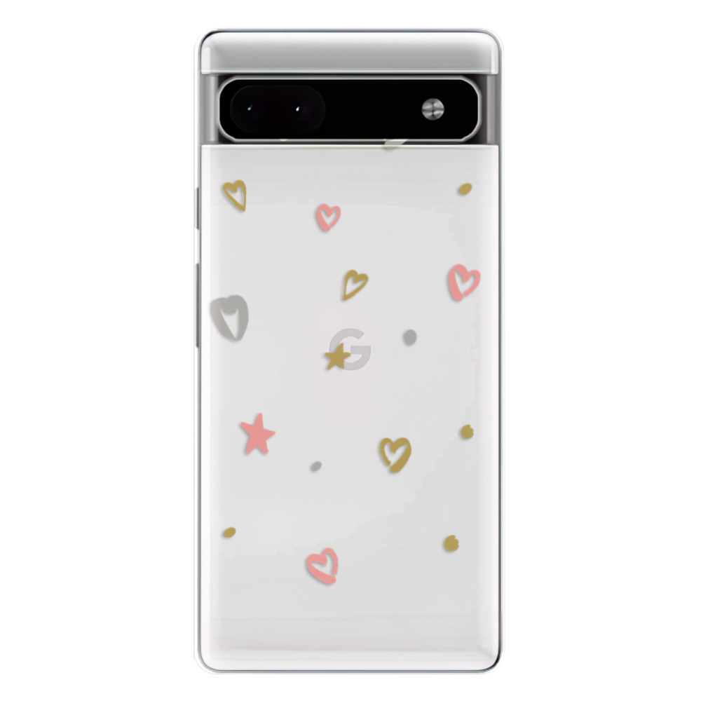 Odolné silikónové puzdro iSaprio - Lovely Pattern - Google Pixel 6a 5G