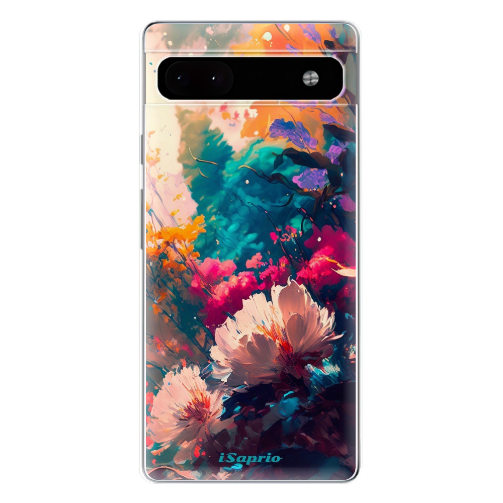 Odolné silikónové puzdro iSaprio - Flower Design - Google Pixel 6a 5G