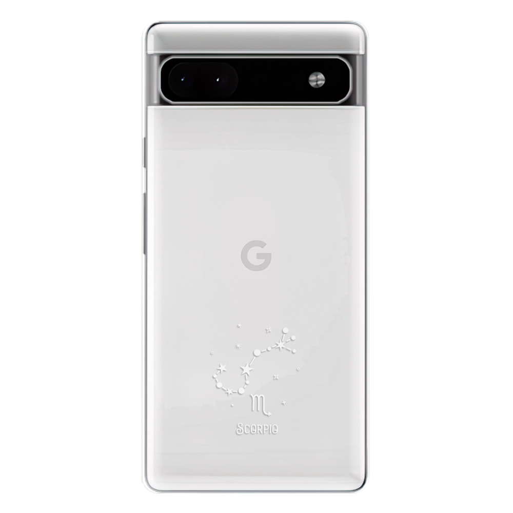 Odolné silikónové puzdro iSaprio - čiré - Štír - Google Pixel 6a 5G