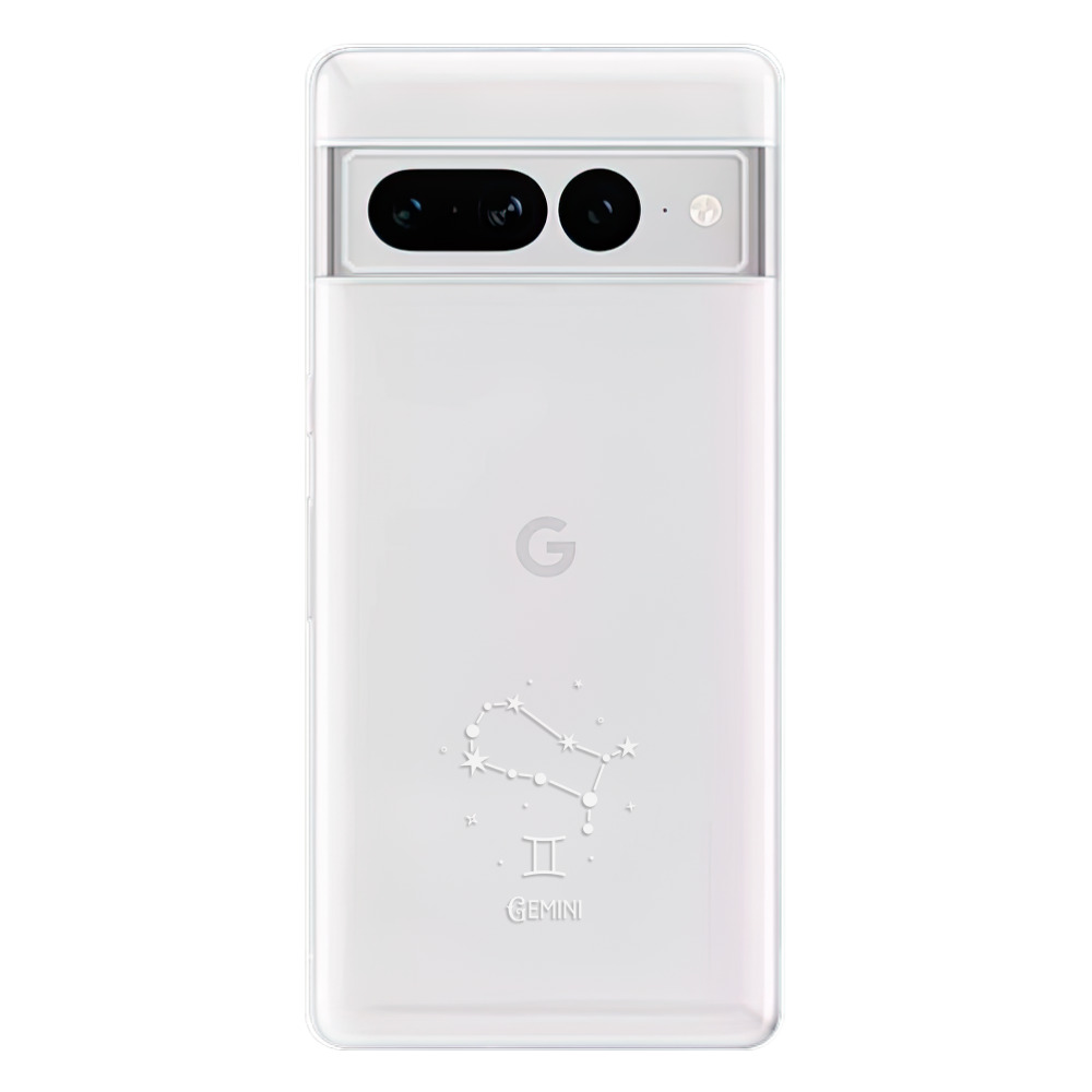 Odolné silikónové puzdro iSaprio - čiré - Blíženci - Google Pixel 7 Pro 5G