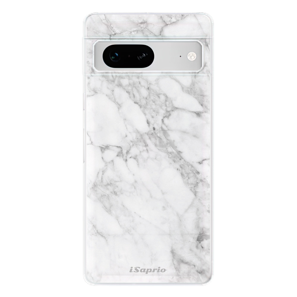 Odolné silikónové puzdro iSaprio - SilverMarble 14 - Google Pixel 7 5G