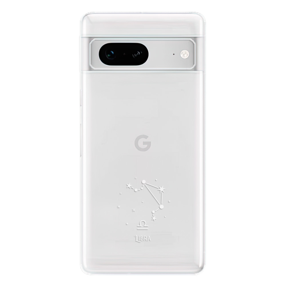 Odolné silikónové puzdro iSaprio - čiré - Váhy - Google Pixel 7 5G