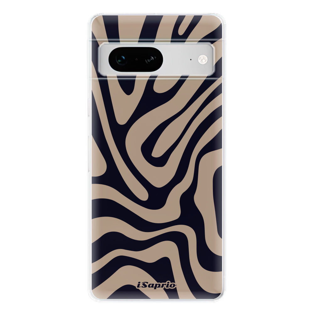 Odolné silikónové puzdro iSaprio - Zebra Black - Google Pixel 7 5G