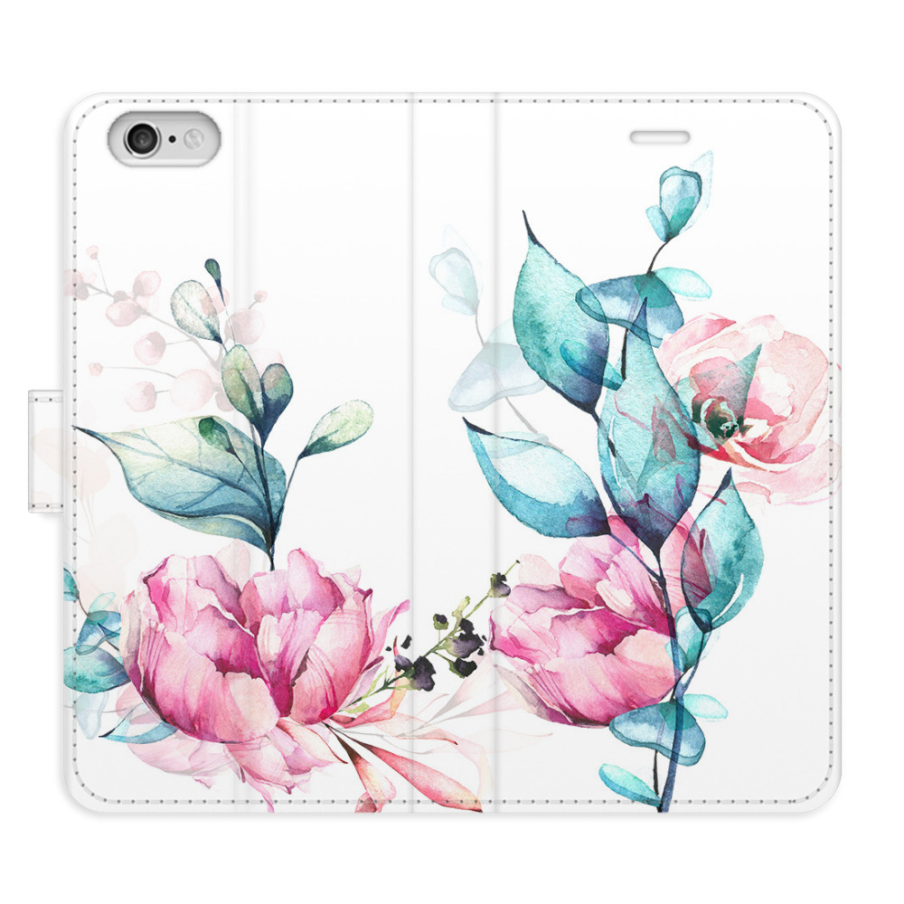 Flipové puzdro iSaprio - Beautiful Flower - iPhone 6/6S