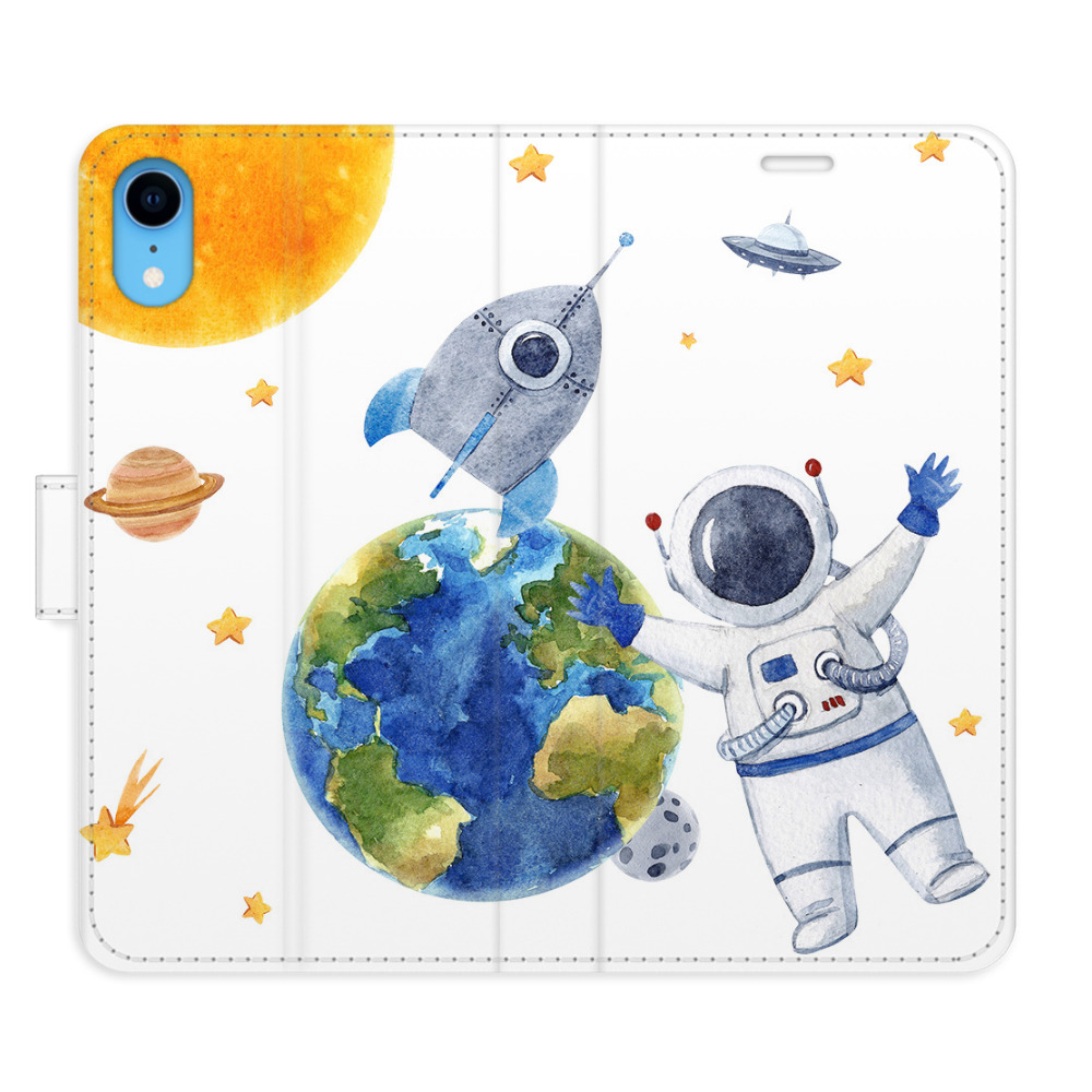 Flipové puzdro iSaprio - Space 06 - iPhone XR