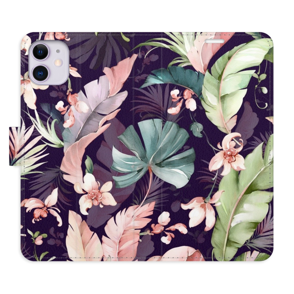 Flipové puzdro iSaprio - Flower Pattern 08 - iPhone 11
