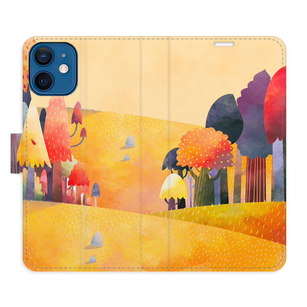 Flipové puzdro iSaprio - Autumn Forest - iPhone 12 mini