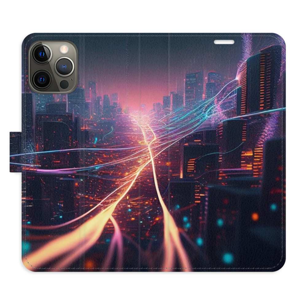 Flipové puzdro iSaprio - Modern City - iPhone 12/12 Pro