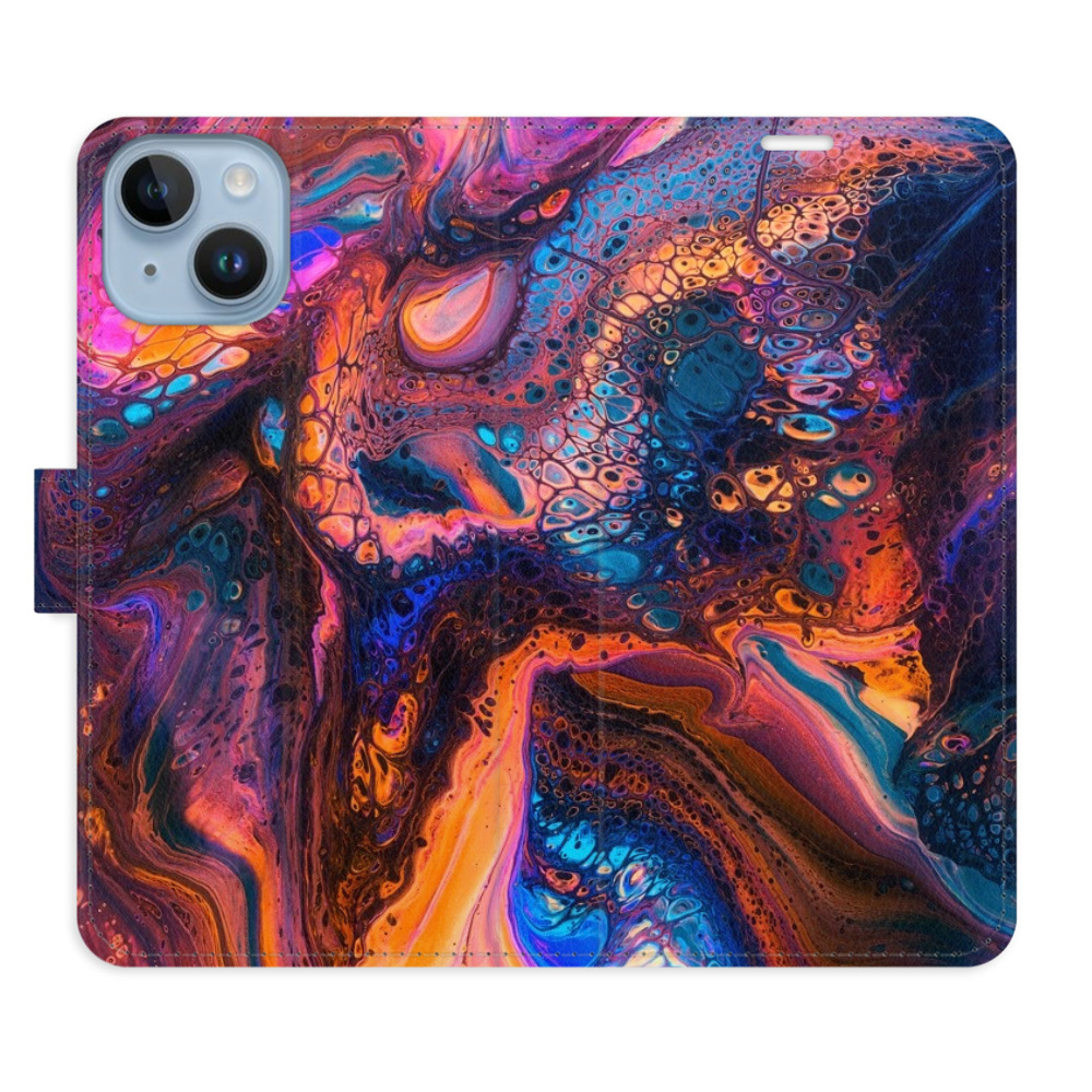 Flipové puzdro iSaprio - Magical Paint - iPhone 14