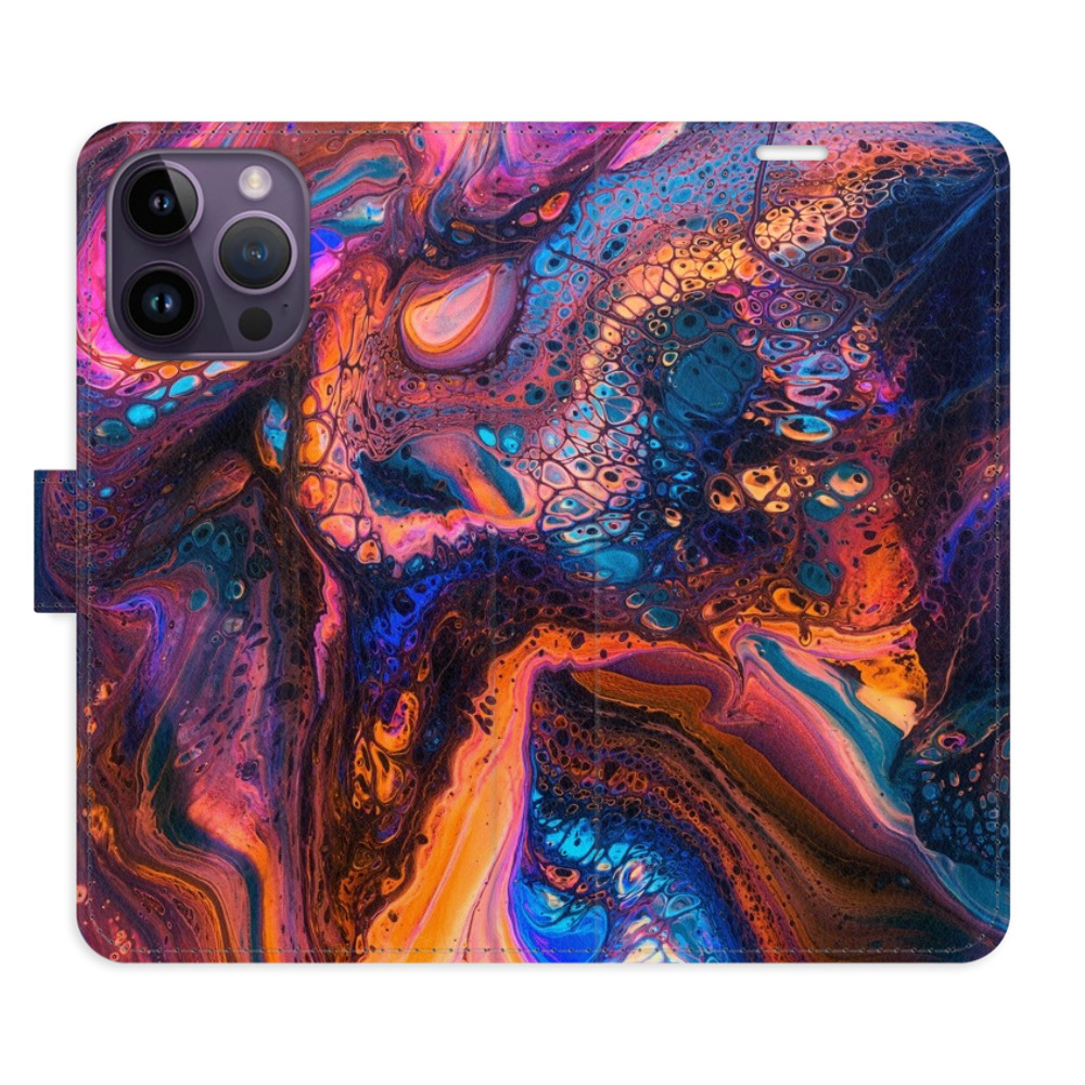 Flipové puzdro iSaprio - Magical Paint - iPhone 14 Pro Max