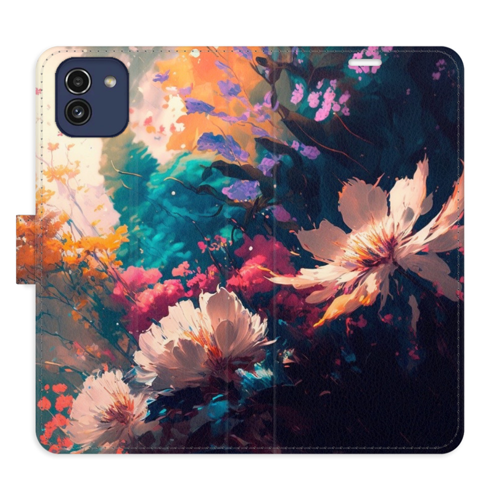 Flipové puzdro iSaprio - Spring Flowers - Samsung Galaxy A03